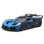 MAISTO Bugatti Bolide Special Edition, blau - Modellauto 1:24 Originalgetreues