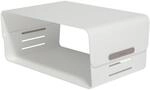 Dataflex Bento&reg; Monitorst&auml;nder - Verstellbar 120 Wei&szlig; - H&ouml;henverstellbarer