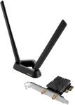 ASUS PCE-BE92BT WiFi 7 PCI-E Adapter (2 Externe Antennen und magnetisierter Sockel,