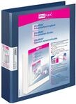 VELOFLEX - Ringbuch Velodur DIN A4 mit 2-D-Ring-Mechanik, Blau | Sichttasche...