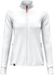 Salewa Damen Puez Waffle Hybrid Polarlite Jacket Women, Wei&szlig;, XL EU