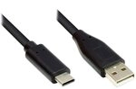 Good Connections USB 2.0 Anschlusskabel - USB-C Stecker an USB 2.0 A Stecker -
