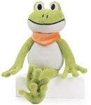 Schaffer 5732 - Pl&uuml;sch Frosch Quark - Kuscheltier - Gr&ouml;&szlig;e (M) 28 cm | Extra...
