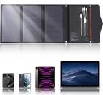 Yard Force LX PB21 Solar Powerbank 13.000mAh mit 21W Falt-Solarpanel | Red Dot Award
