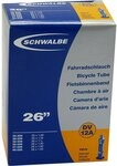 Schwalbe Fahrradschlauch DV12A 25/40-559 EK 40 mm Schwarz, 26 x 1.0 Zoll