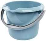 keeeper Eimer mit integrierter Mess-Skala und ergonomischem Griff, 5 l, Mika,...