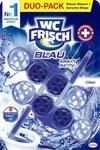 WC FRISCH Kraft Aktiv Blausp&uuml;ler Chlor (2*50 g), WC Reiniger mit innovativer