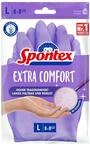 Spontex Extra Comfort, Premium-Haushaltshandschuhe mit weichem Textilfutter,...