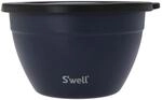 S'well Salad Bowl Kit, Azurite 1.9L - Salad Lunch Box with Condiment Container...