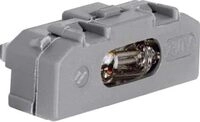Hager &ndash; Lampe Neon Switch f&uuml;r Bipolar 230 V 0, 9 Ma Grau