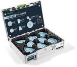 Festool Schleifmittel-Systainer&sup3; SYS-STF D90/V93 GR-Set Granat Schleifpapier-Set