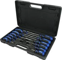 BRILLIANT TOOLS BT033012 Schraubendreher-Satz, 12-tlg, Schlitz, PH [Powered by KS