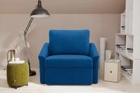 DOMO. collection Sessel Relax, Dauerschl&auml;fer, Boxspring Sofa mit Schlaffunktion,
