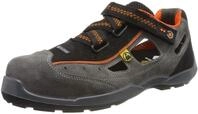 BASE Protection Unisex Aerobic Sicherheitsschuhe, Grau Orange, 45 EU