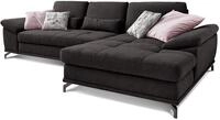 Cavadore Ecksofa Castiel mit Federkern / Gro&szlig;es Sofa in L-Form mit