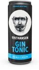 KNUT HANSEN Gin Tonic | 1 &times; 250 ml Dose | 10% vol. | GIN TONIC READY TO DRINK | 1 &times;