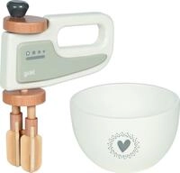 goki 51502 - Handmixer mit R&uuml;hrsch&uuml;ssel - Zubeh&ouml;r f&uuml;r Kinderk&uuml;che und Kaufladen,