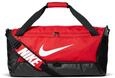Nike Unisex Brsla Duff - 9.5 Sporttaschen, University Red/Black/White,