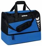 erima Sporttasche mit Bodenfach Six Wings New Royal/Schwarz S