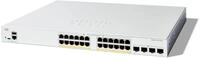 Cisco Catalyst 1300-24FP-4G-Managed-Switch, 24-Port-GE, vollst&auml;ndiges PoE, 4 x
