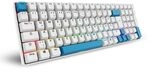 Sharkoon SGK50 S2 PBT Wei&szlig;, RGB, Gateron GPRO Gelb