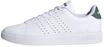 adidas Herren Advantage 2.0 Shoes, Cloud White/Core Black/Green, 45 1/3 EU