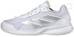Adidas Damen Avaflash Low Tennis Shoes, Cloud White/Cloud White/Silver met, 38 2/3 EU