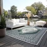 ELLE Decoration In und Outdoor Teppich Orientalisch&ndash; Wendeteppich Wetterfest &