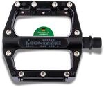 CONTEC Fahrrad-Plattformpedal 2Black, 2 St&uuml;ck, Aluminium, robust und langlebig,