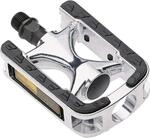 Point City-/komfort-pedale - Aluminium - Kraton-auflage, silber-schwarz, 26007400,