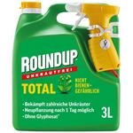 Roundup Unkrautfrei TOTAL, 3 Liter Spr&uuml;hflasche, Unkrautvernichter, zur Bek&auml;mpfung