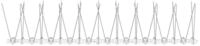 Schellenberg 50779 Vogelabwehr-Spikes Set PLUS, Befestigungsband & Spikes