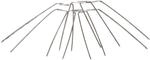Windhager Vogel und Taubenabwehr Spikes Set, Vogelabwer, Taubenspikes,