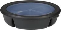 Mepal - Meal Prep Box Cirqula - Bento-Sch&uuml;ssel mit 3 F&auml;chern - Frischhaltedose