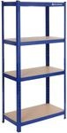 SONGMICS Schwerlastregal, Kellerregal, Lagerregal, 40 x 80 x 160 cm, Regal mit