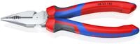 KNIPEX Spitz-Kombizange mit Comfort-Griffen verchromt 185 mm, 08 25 185