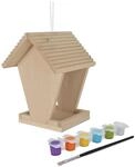 Eichhorn 100004582 Outdoor-100004582-Futterhaus aus Holz, zum Zusammenbauen und