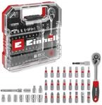 Original Einhell L-CASE 37-tlg. Bit- und Ratschen-Set (25-mm-Bits, Ratsche,