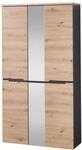 Stella Trading MEMPHIS Garderobenschrank mit Spiegel in Artisan Eiche Optik,...