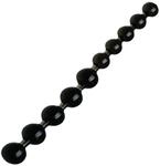 You2Toys Anal Pearls Black - stimulierender Analdildo f&uuml;r M&auml;nner und Frauen, zehn