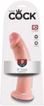 King Cock 9" Cock, Light, 9 Zoll