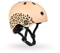 Scoot and Ride XXS Graphics Helm aus PVC-freiem Kunststoff mit LED-Licht an der