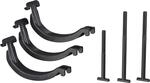 Thule Upride Around-the-bar Adapter Fahrradtr&auml;ger-um-die-Stange-Adapter Schwarz