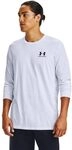 Under Armour Mens Logo Chest Top Long Sleeve Cotton | Super-softer