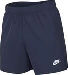 NIKE FQ4359-410 M NK Club Knit Short Shorts Herren Midnight Navy/White Gr&ouml;&szlig;e L