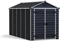Canopia by Palram Ger&auml;tehaus Garten Skylight 6x12 Ger&auml;teschuppen Metall 185 x...