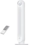 Dreo 28dB Sehr Leiser Turmventilator, 7.6m/s Geschwindigkeit Standventilator, 90&deg;