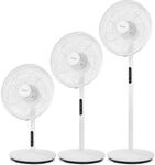 Ardes HURACAN Multifunktionsventilator 60W 45 cm 3-in-1 f&uuml;r Boden und Tisch mit