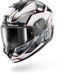 SHARK, Integraler Motorradhelm RIDILL 2 MATRIX x TROY LEE DESIGN CAMO White Silver