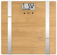 TERRAILLON - BAMBOO FIT &ndash; Elektronische Personenwaage BMI, Platte aus nat&uuml;rlichem